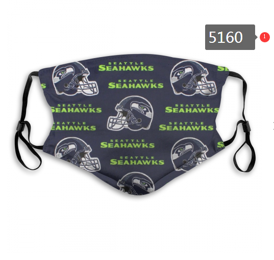 2020 NFL Seattle Seahawks #6 Dust mask with filter